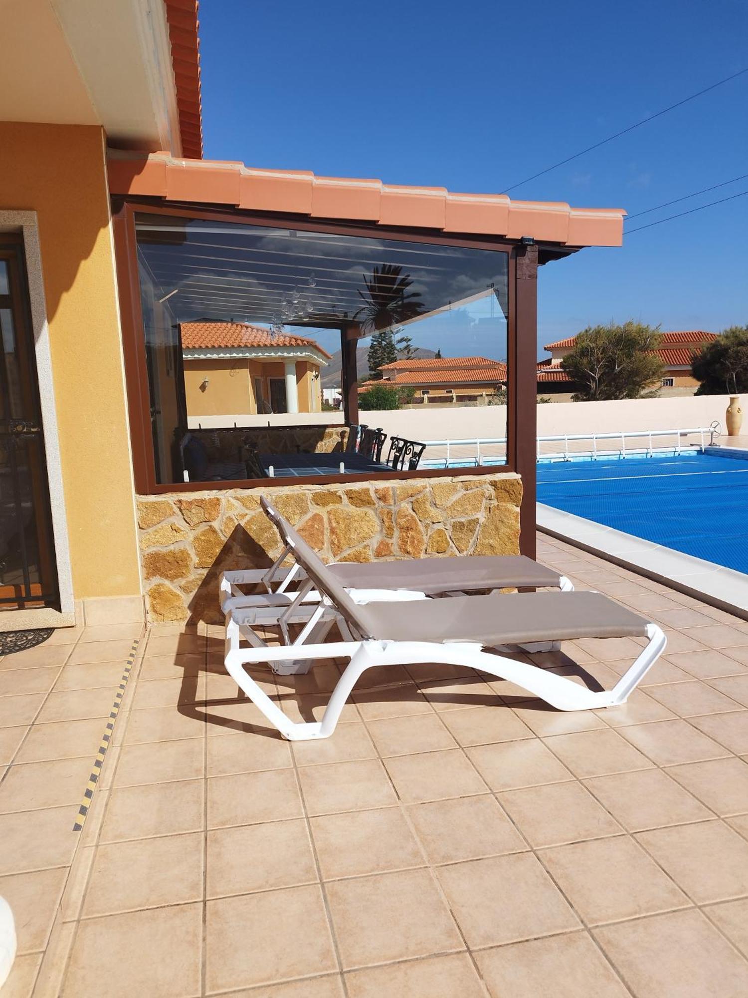 Villa Casa Del Sol 3 Bedroom Villa With Private Solar Covered 12M X 6M Pool Minimum Stay 7 Nights Chromecast And Wifi Throughout The Property Triquivijate المظهر الخارجي الصورة